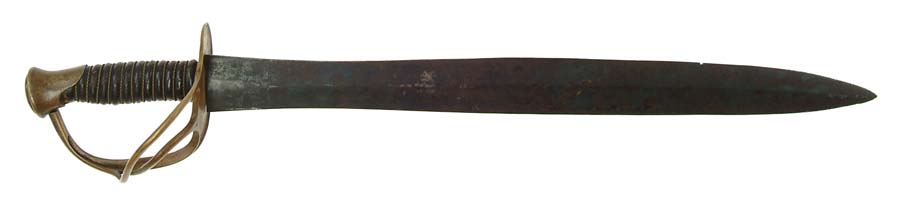 Appraisal: CONFEDERATE COMPOSITE SHORT SWORD - short sword blade marked Thomas