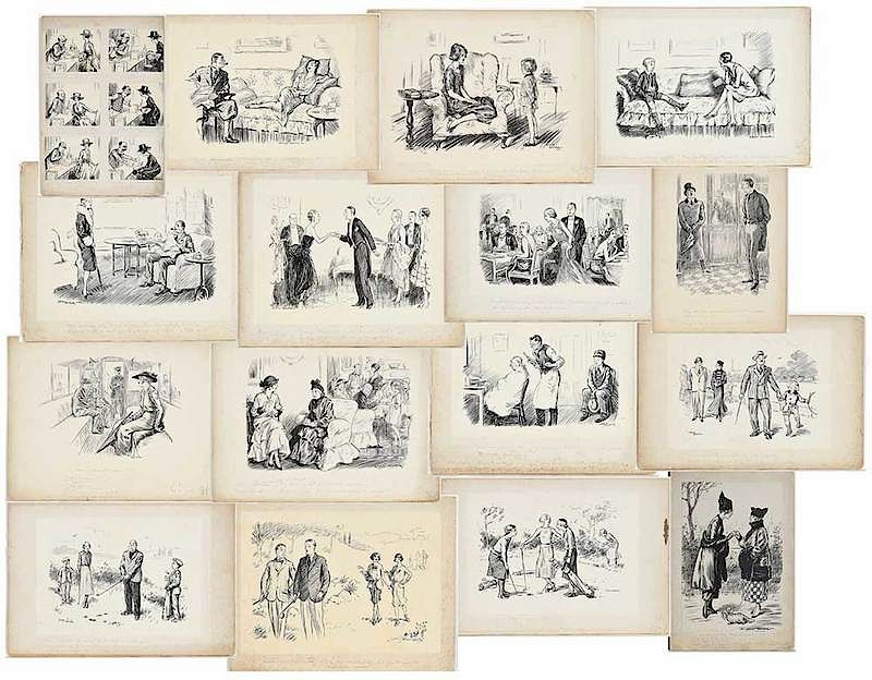 Appraisal: Lewis Christopher Edward Baumer British - illustrations all signed all