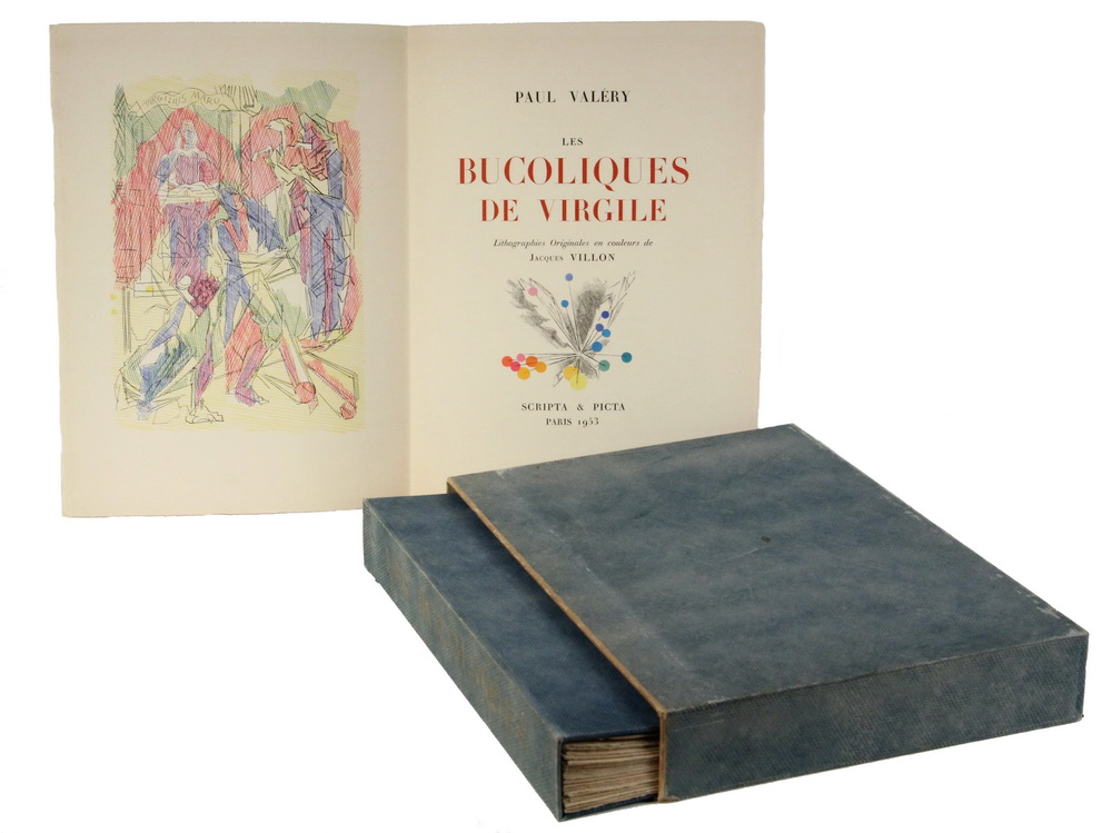 Appraisal: RARE ARTIST ILLUSTRATED FRENCH POETRY BOOK - Les Bucoliques de