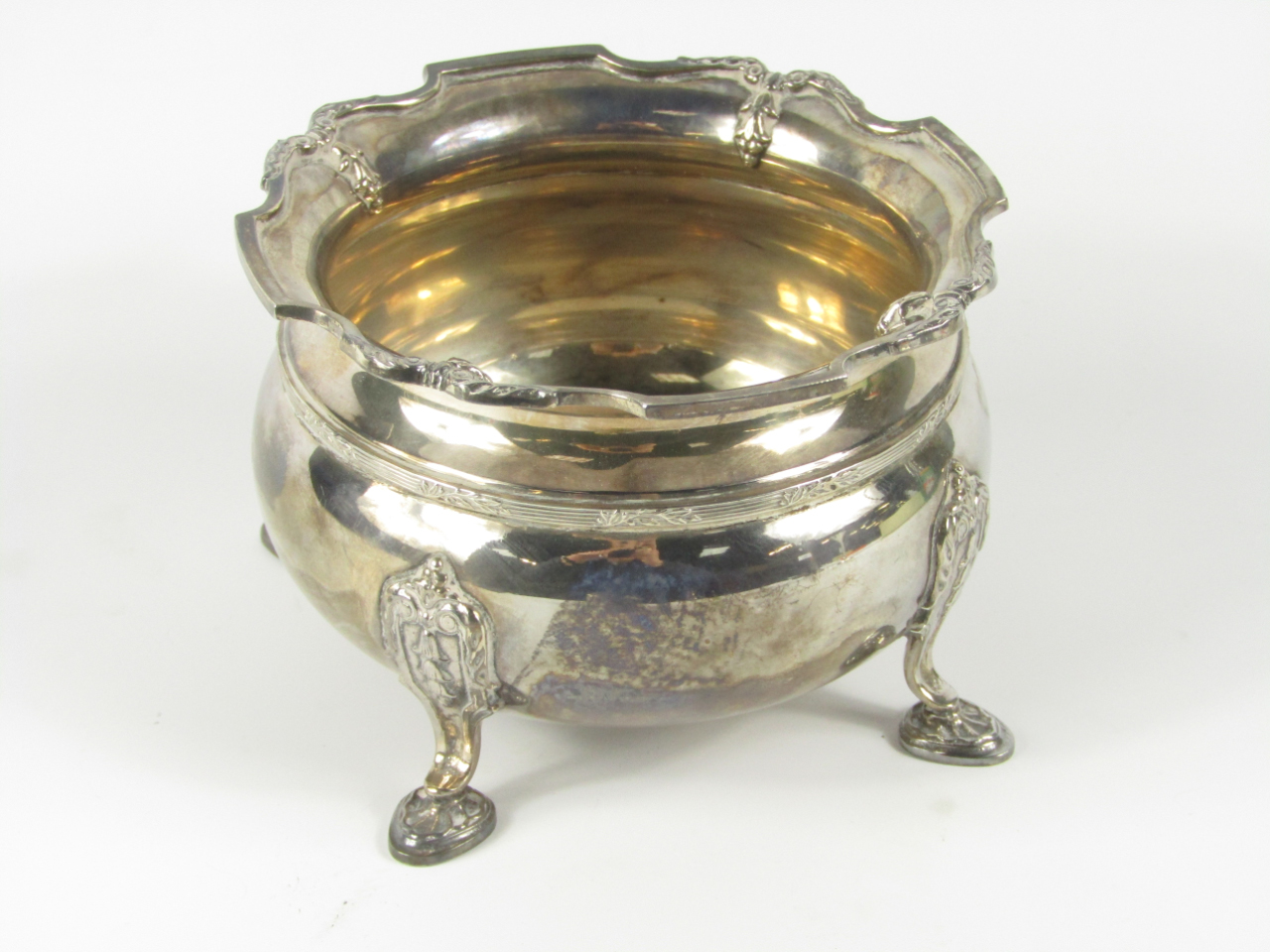 Appraisal: A Elizabeth II silver circular bowl with inverted moulded border