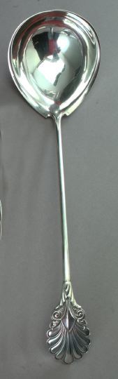 Appraisal: Rare Gorham Sterling Silver Grecian Soup Ladle the pattern introduced