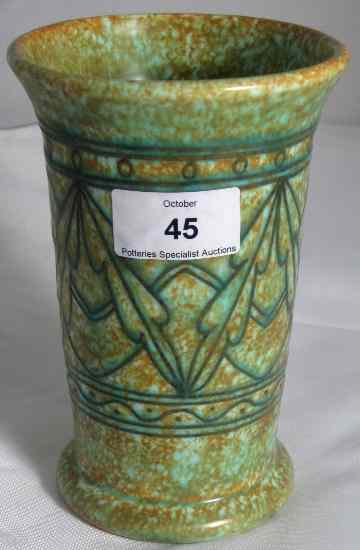 Appraisal: Crown Ducal Charlotte Rhead Vase Height cm