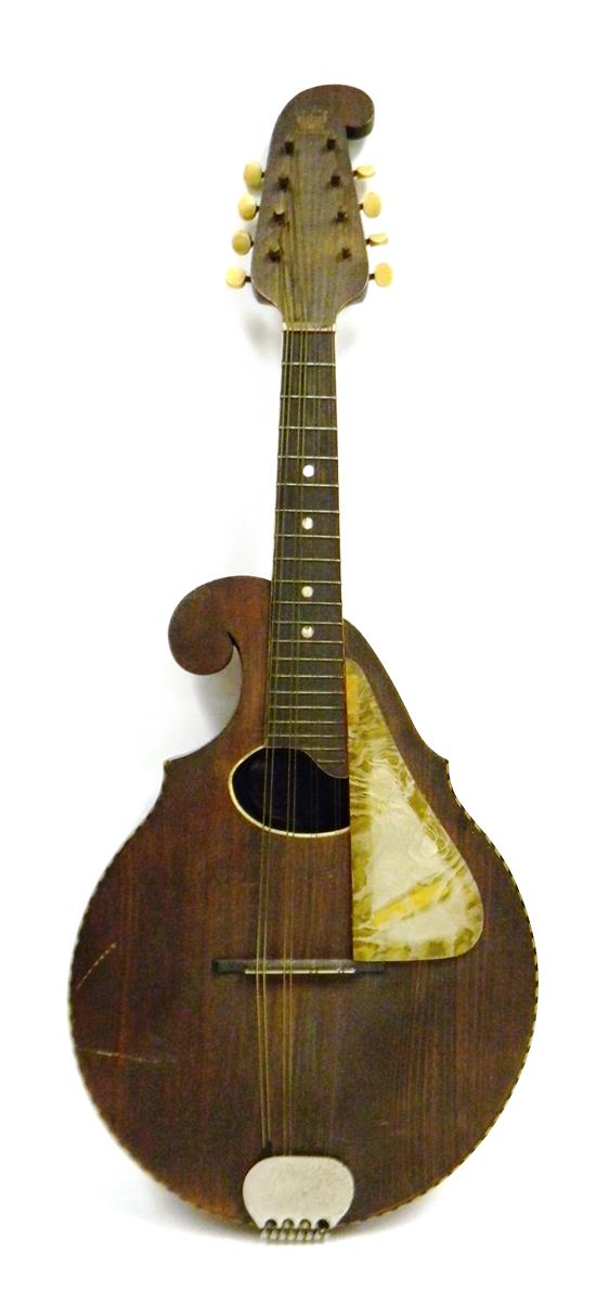 Appraisal: MUSICAL INSTRUMENT Victoria B J mandolin c s asymmetrical mixed