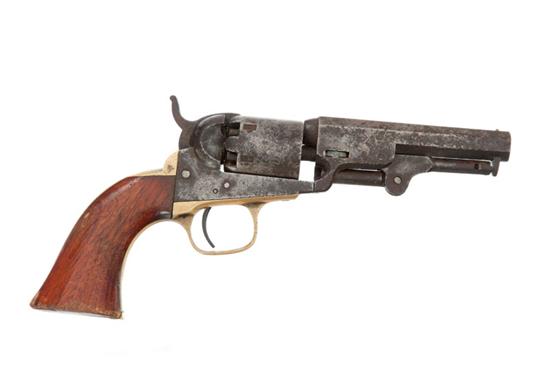 Appraisal: COLT MODEL POCKET REVOLVER caliber six-shot cylinder with engraved stagecoach