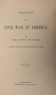 Appraisal: Civil War Louis-Philippe-Albert d'Orleans comte de History of the Civil