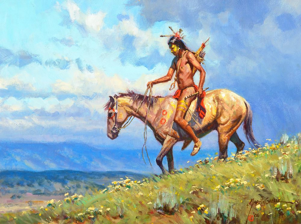 Appraisal: Martin Grelle b Long Way to Camp Martin Grelle b