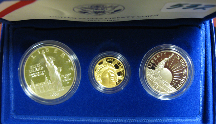 Appraisal: U S LIBERTY COIN PROOF SET which includes the gold