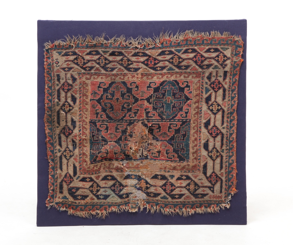 Appraisal: SHASHAVAN MAT South Caucus st half th century Wool hand