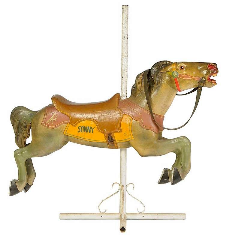 Appraisal: American Carousel Horse early th century possibly by Herschell Spillman