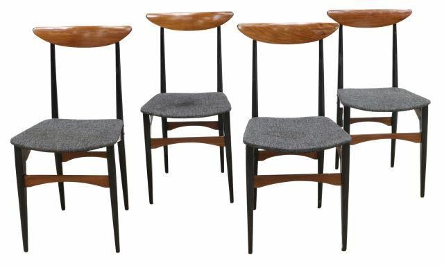 Appraisal: lot of Mid-century modern dining chairs c s bentwood back