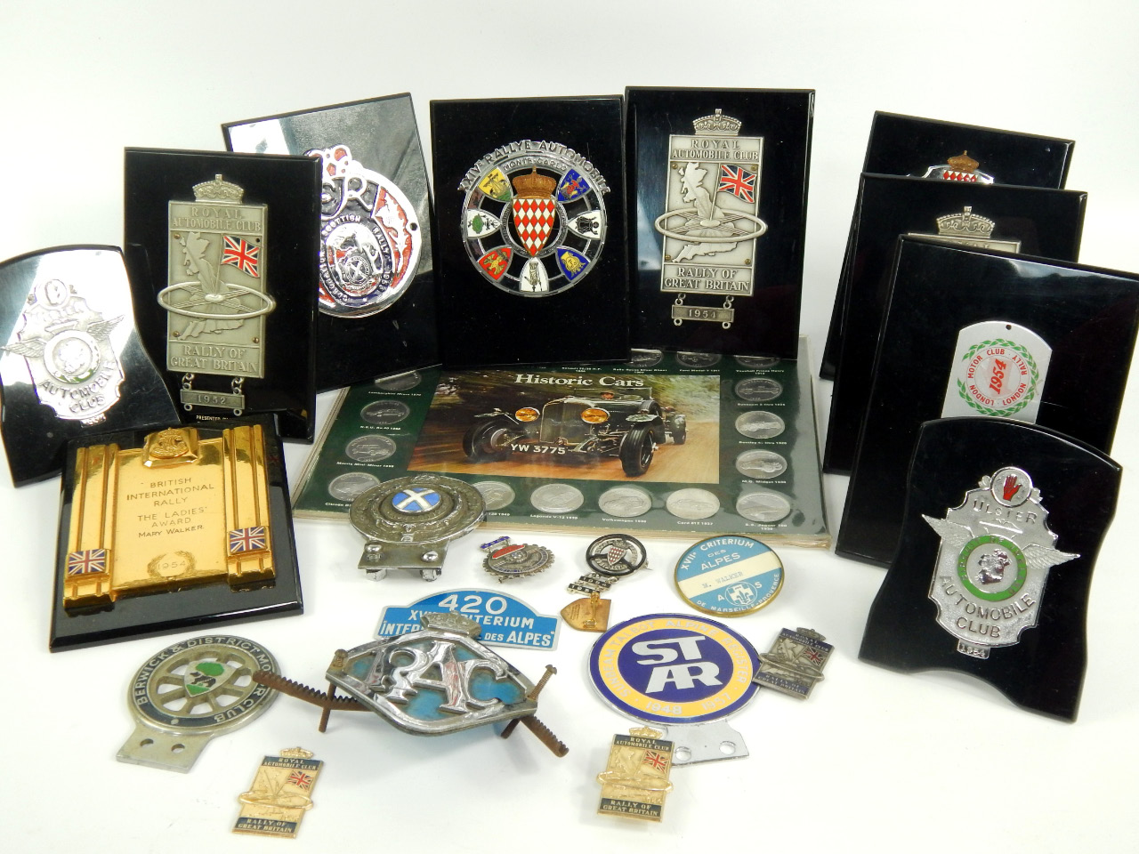 Appraisal: A collection of mid- thC Royal Automobile Club and other