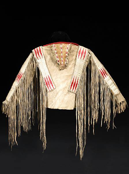 Appraisal: Property from the Paul Dyck Foundation The soft hide garment