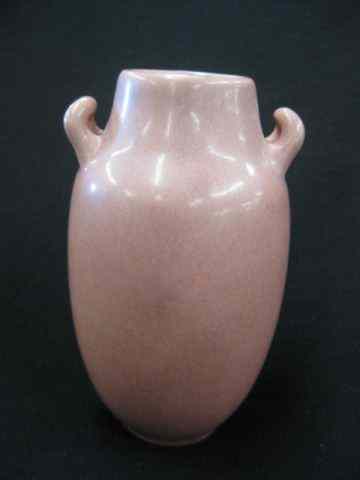 Appraisal: Rookwood Pottery Vase handled burgundy shape -C '' excellent