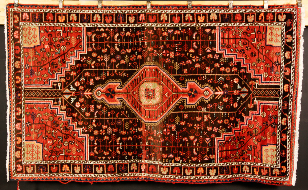 Appraisal: - Persian Tribal Rug Persian tribal rug ' x '