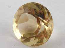 Appraisal: A loose polished citrine weight approx carats