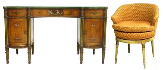 Appraisal: Two pieces of early th C French style ladies boudoir