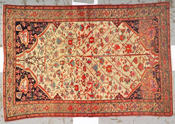 Appraisal: A Malayer rug Central Persia late th century size approximately