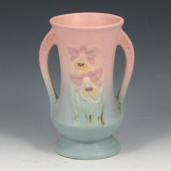 Appraisal: Hull Orchid - Vase - Mint Orchid vase in pink