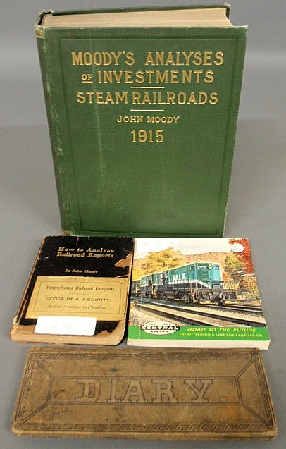 Appraisal: Books- How to Analyze Railroad Reports railroad diary fro a