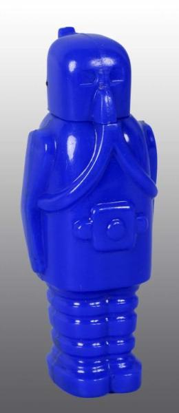 Appraisal: Full Body Robot Pez Dispenser Description Cobalt blue variation Condition