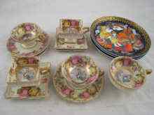 Appraisal: A sequence of three Rosenthal porcelain display plates of Aladdin