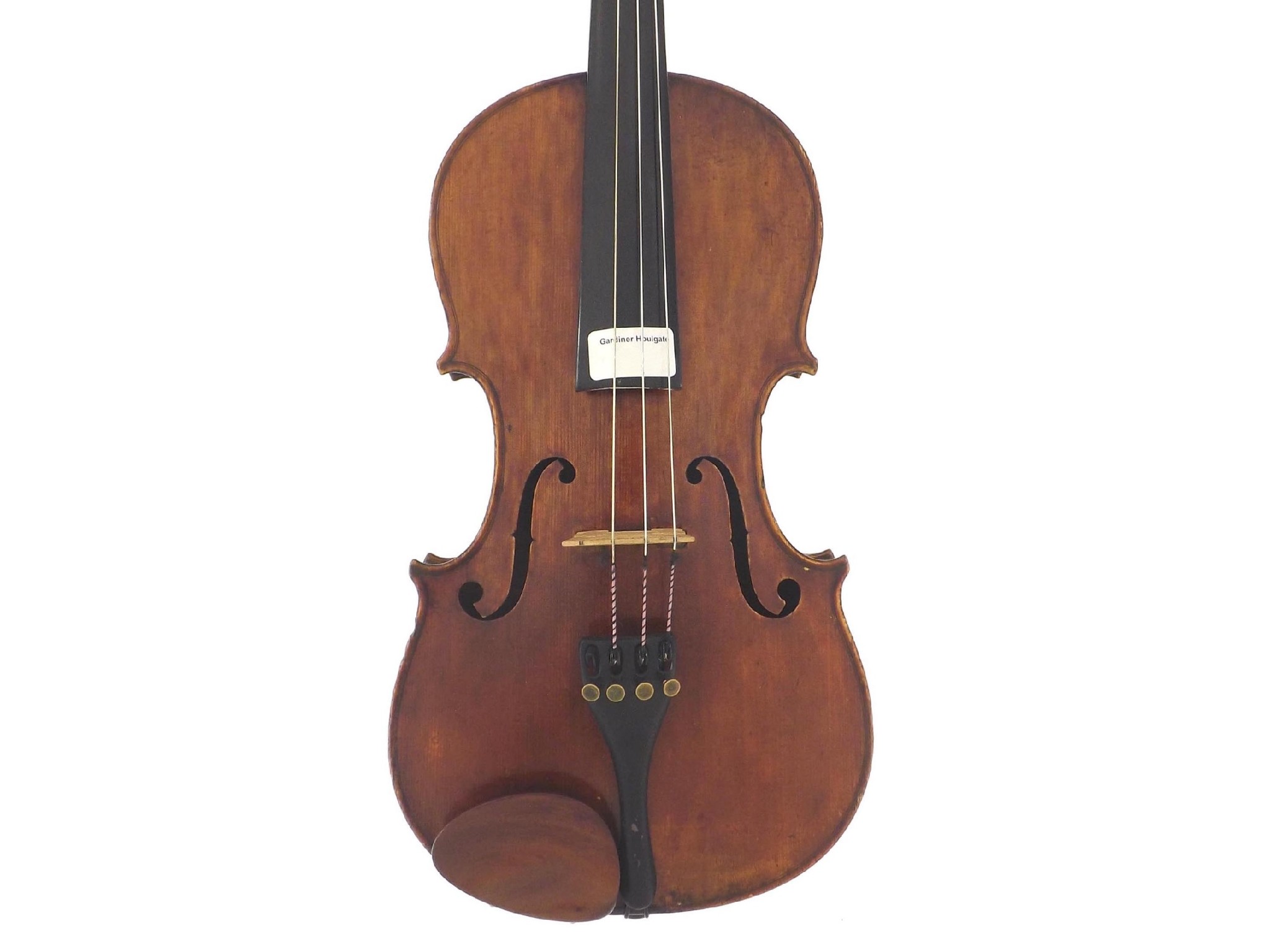 Appraisal: Early th century small viola indistinctly inscribed in pencil to