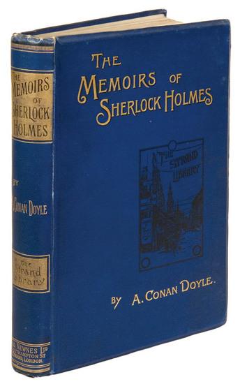 Appraisal: DOYLE Sir Arthur Conan The Memoirs of Sherlock Holmes London