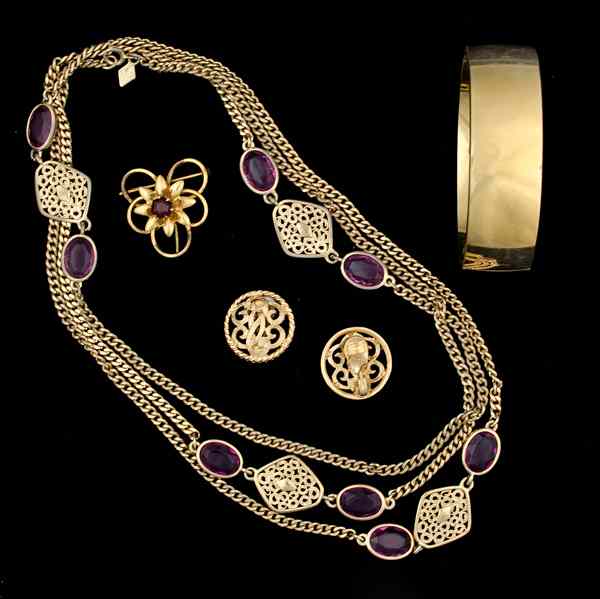 Appraisal: Van Dell White Co Monet Sarah Coventry Costume Jewelry Collection