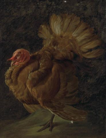 Appraisal: American School th Century Turkey Oil on canvas x inches