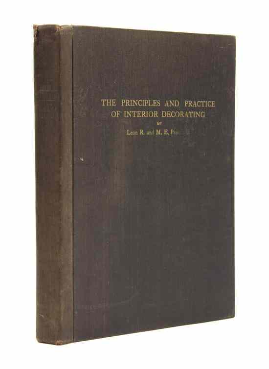 Appraisal: ART DESIGN PESCHERET LEON The Principles and Practice of Interior