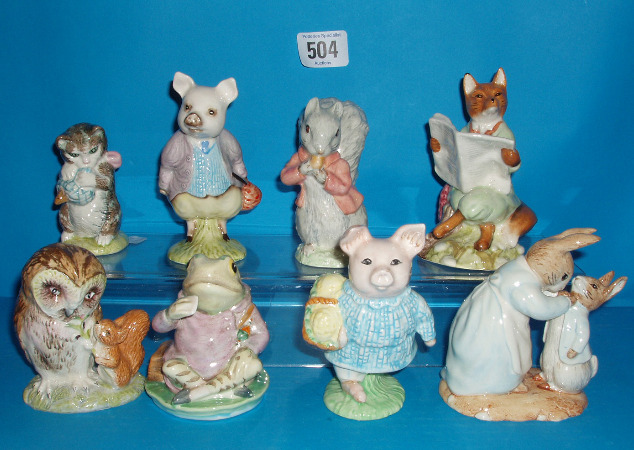 Appraisal: Royal Albert Timmy Tiptoes Mrs Rabbit Peter Foxy Reading Miss