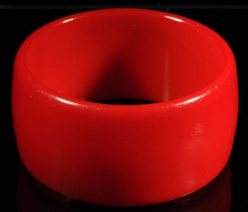 Appraisal: Bakelite Red Bracelet Condition Excellent Size - Dia