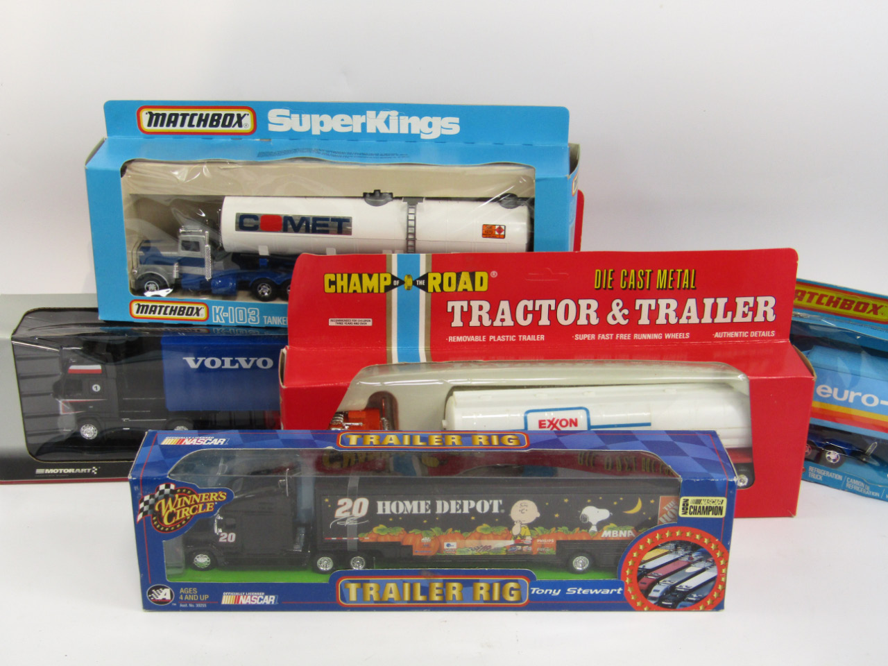 Appraisal: Various die cast vehicles comprising lorries Champ of the Road