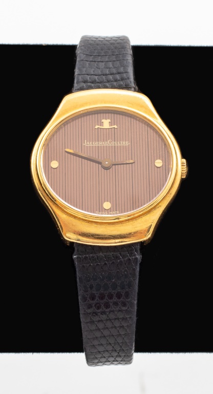 Appraisal: VINTAGE JAEGER LECOULTRE K YELLOW GOLD WATCH Vintage Jaeger LeCoultre