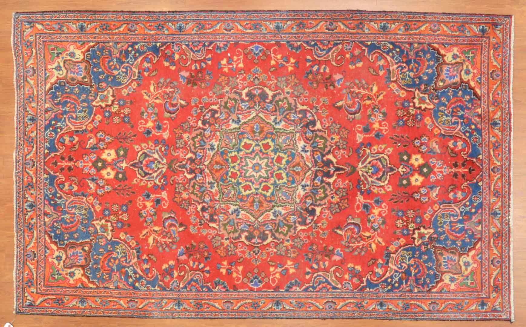 Appraisal: Persian Meshed rug approx x Iran circa Condition Has some