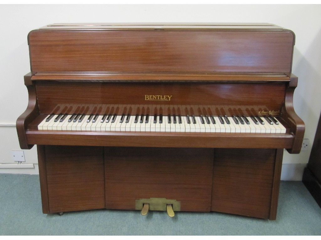 Appraisal: Bentley upright piano