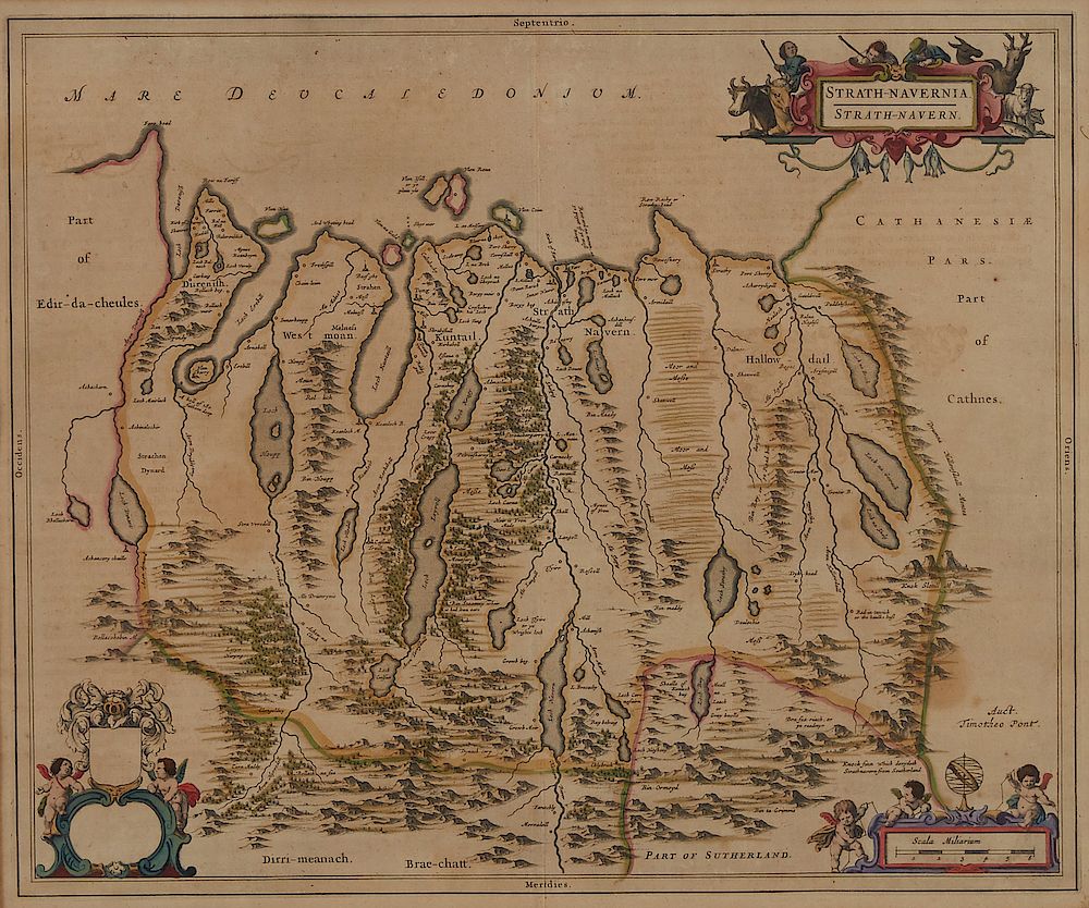 Appraisal: Timothy Pont Map of Northern Scotland ca Timothy Pont -