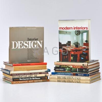 Appraisal: INTERIOR DESIGN BOOKS Condition Report