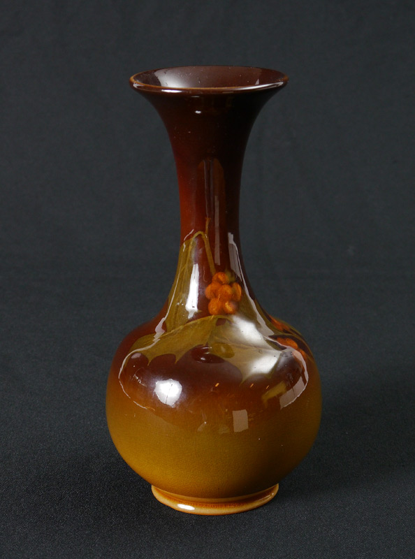 Appraisal: CARRIE STEINLE ROOKWOOD STANDARD GLAZE VASE Form date mark Carrie