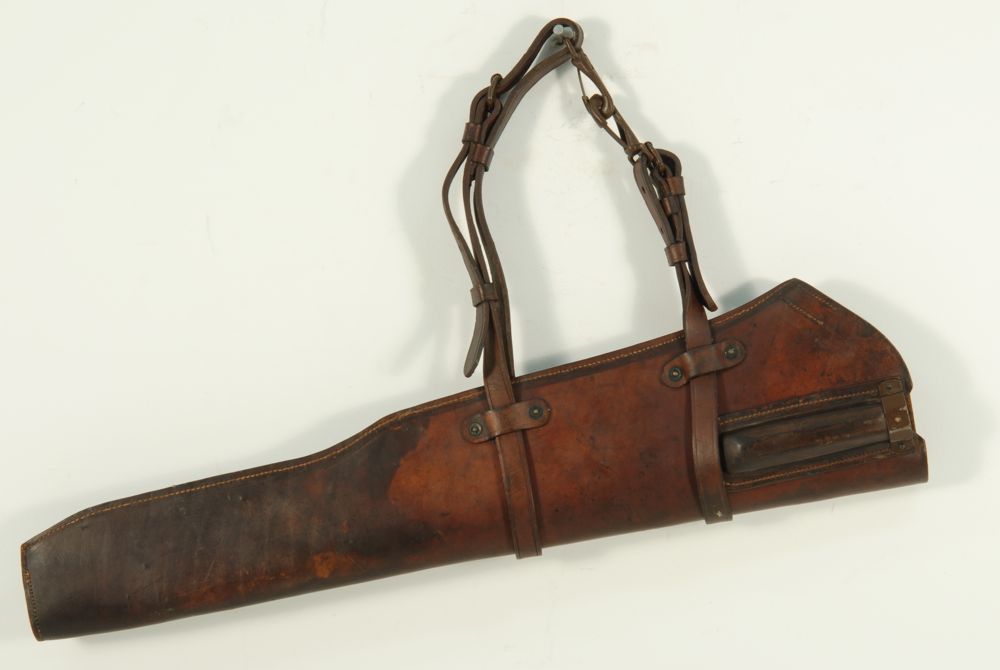 Appraisal: U S M GARAND LEATHER RIFLE HOLSTER Length