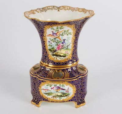 Appraisal: An English porcelain vase probably Minton after a S vres