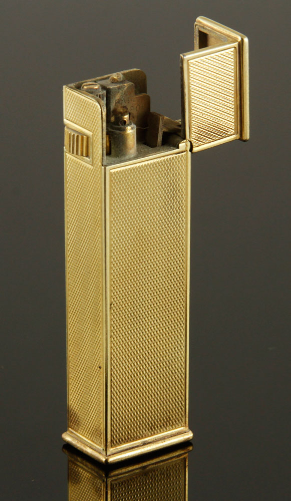 Appraisal: - K Cigarette Lighter k yellow gold cigarette lighter indistinct