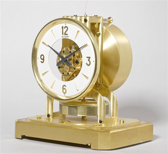 Appraisal: AN ATMOS CLOCK Jaeger Le Coultre s No Gilt brass