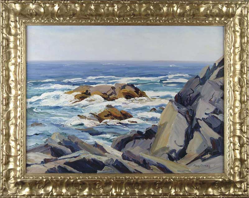 Appraisal: MARY CABLE BUTLER American - OFF THE COAST-MONHEGAN MAINE Outstanding