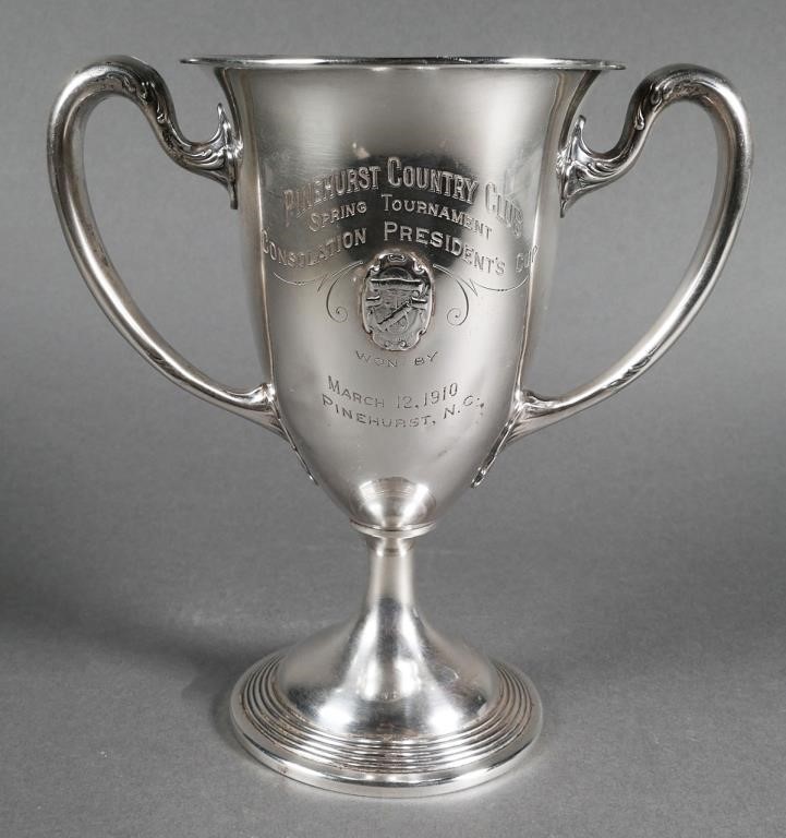 Appraisal: Consolation President's Cup from Pinehurst Country Club's Spring Tournament March