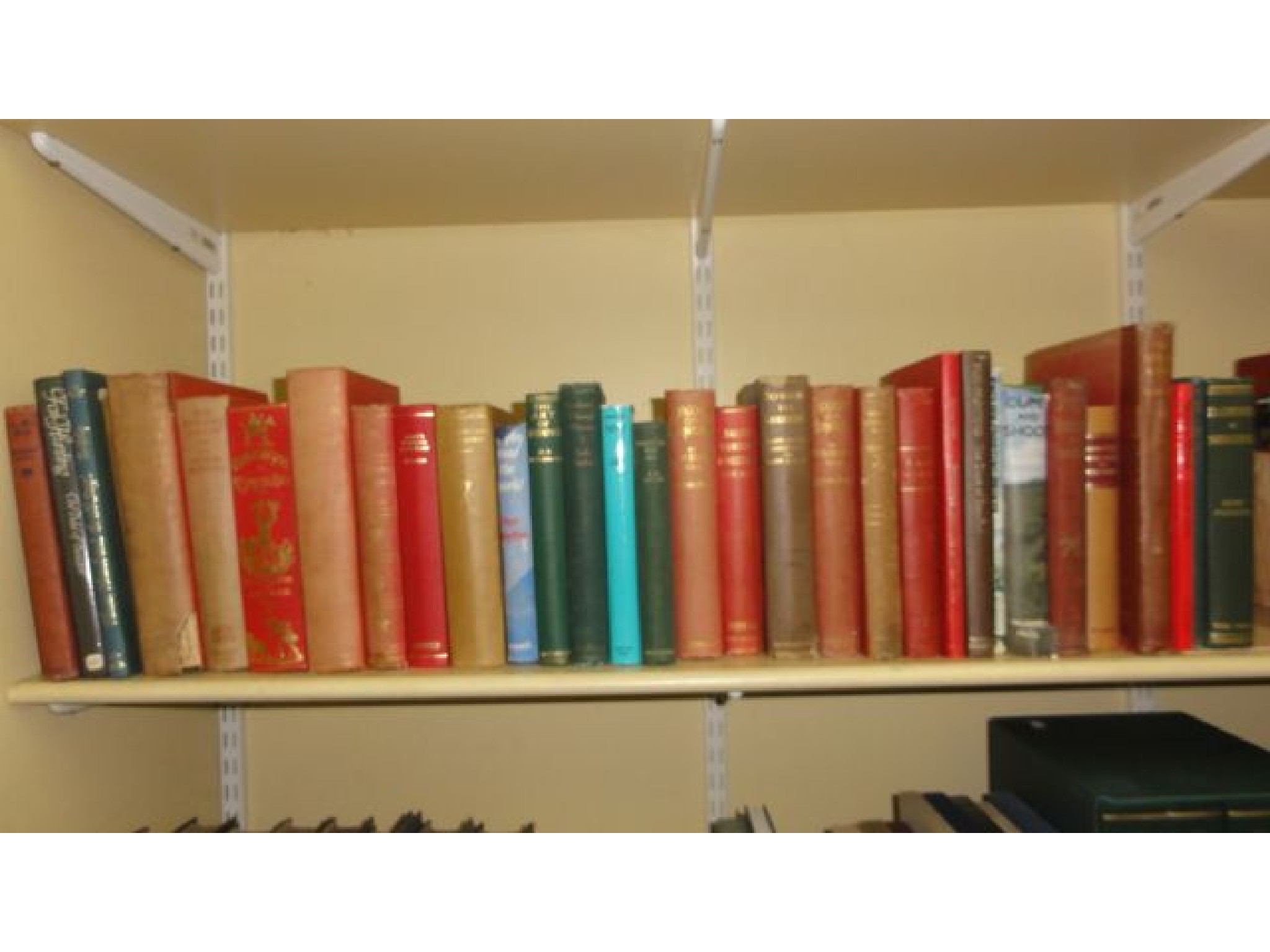 Appraisal: A collection of books relating to hunting including Handley Cross