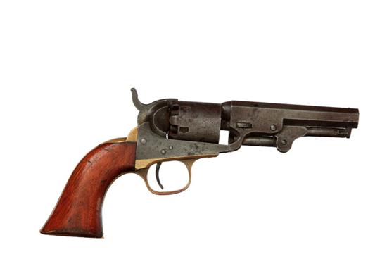 Appraisal: COLT MODEL POCKET REVOLVER caliber six-shot cylinder with engraved stagecoach