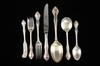 Appraisal: GORHAM STERLING FLATWARE SERVICE FOR - Dated English Gadroon pattern