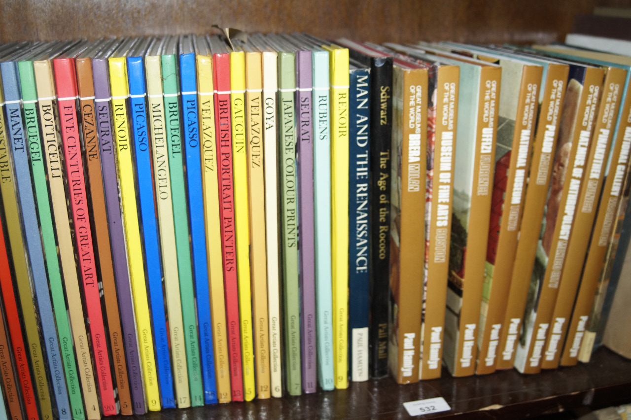 Appraisal: Another shelf of mixed general art reference books to include