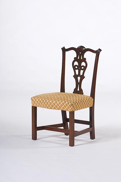 Appraisal: ENGLISH GEORGE III-STYLE SIDE CHAIR English th century a Georgian-style